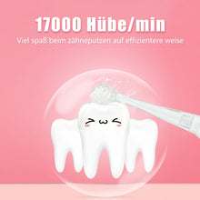 Lade das Bild in den Galerie-Viewer, Seago SG-513 Elektrische Zahnbürste Kinder Baby Kinderzahnbürste Elektrisch ab 0-3 Jahre mit LED Licht Smart Timer Babyzahnbürste Wasserdicht IPX7 Schallzahnbürste (Baby Rosa)