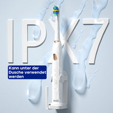Lade das Bild in den Galerie-Viewer, Seago Elektrische Zahnbürste mit 10 Zahnbürstenköpfen, Reisezahnbürste mit Reiseetui & Zahnbürstenhalter, intelligente Zahnbürste mit Timer – für Erwachsene, Jungen und Mädchen SG2316