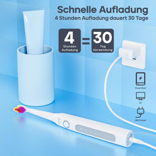 Load image into Gallery viewer, Seago Ultrasonic Toothbrush, Electric Toothbrush with 8 Toothbrush Heads, 40,000 Vibrations per Minute, 5 Different Modes, USB Rechargeable, SG-507 (White)
