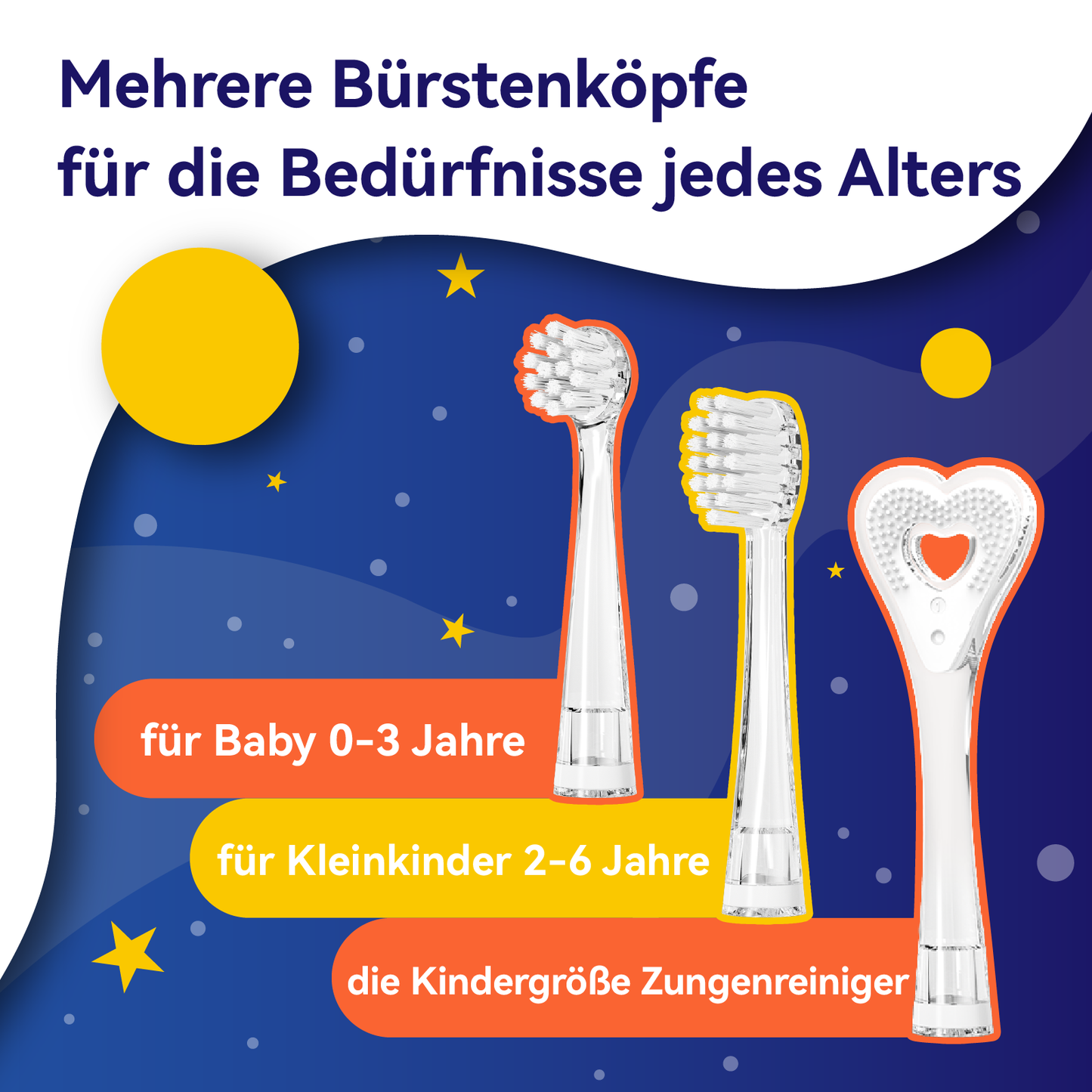 Seago Elektrische Zahnbürste Kinder ab 1 Jahr, Schallzahnbürste Kinder mit LED-Lichtern und DIY-Aufklebern, 8 Weiche BPA-freie Bürstenköpfe, Kinderzahnbürste für Baby 0 bis 3 Kleinkind, SG-2159